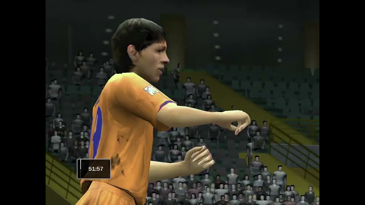 FIFA 07 barca vs chelsea 4-5 extra time penalties, first game