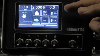 スプレーヤー　ＲＡＤＩＯＮコントローラー説明