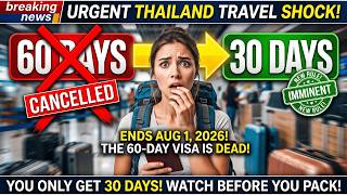 August 1st Changes: Thai Visa Reductions & The New Immigration App Explained