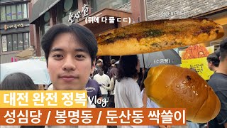 친구 집들이 간 김에 대전여행 vlog｜성심당·봉명동·둔산동