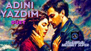 🤍🖤 Adini Yazdim 🖤🤍 *Konser Düet* Pop Arebesk