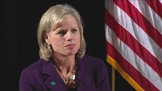 Mary Burke one-on-one with Charles Benson