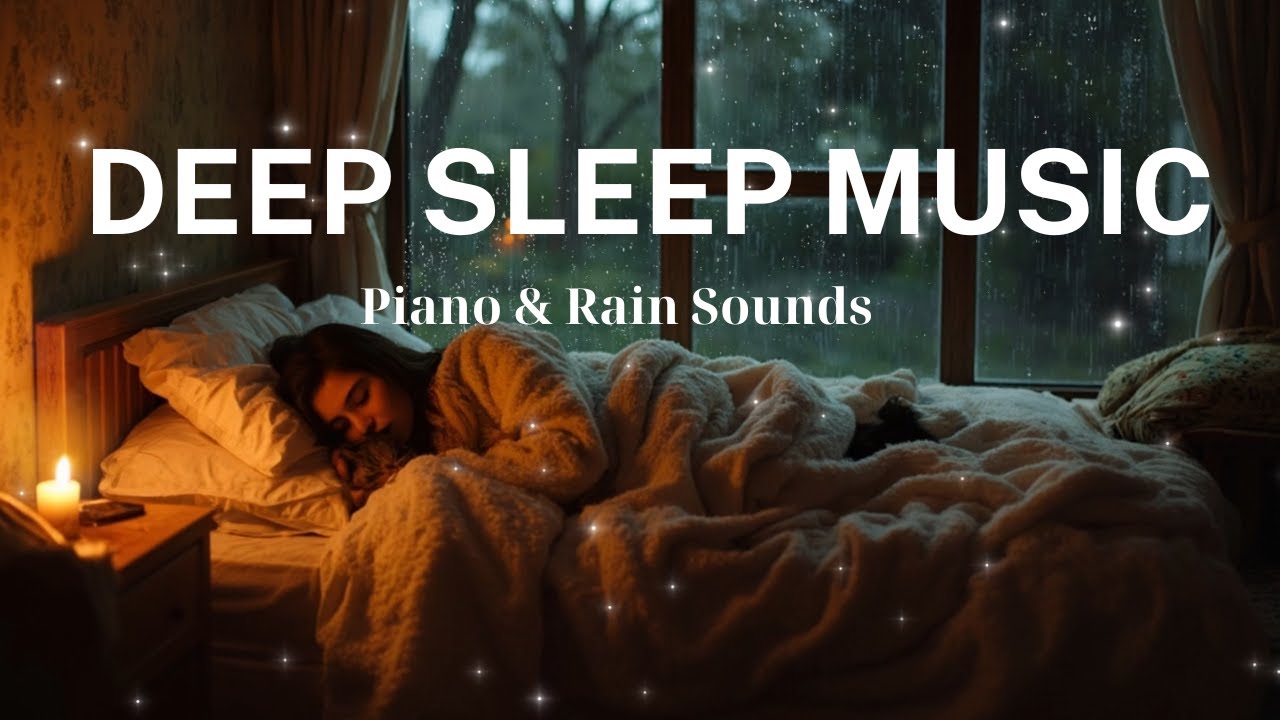 ( NO ADS) Relaxing Sleep Music + Insomnia - Deep Sleep Instantly - Rain ...