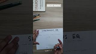 IGCSE Maths Hack: Simultaneous Equations