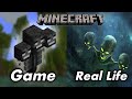 Minecraft Mobs In real life 😱 | Minecraft |   #1