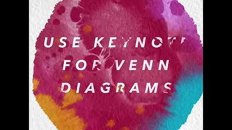 Venn Diagrams in Keynote