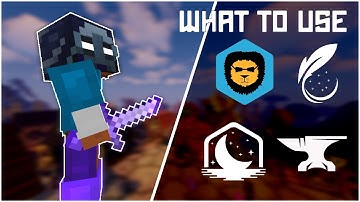 What is the BEST MINECRAFT CLIENT For SKYBLOCK | Hypixel Skyblock