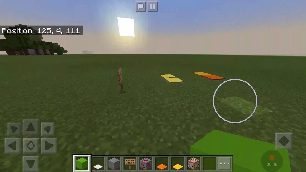 Minecraft PE Tutorial: Automatic Jumping Pad - YouTube