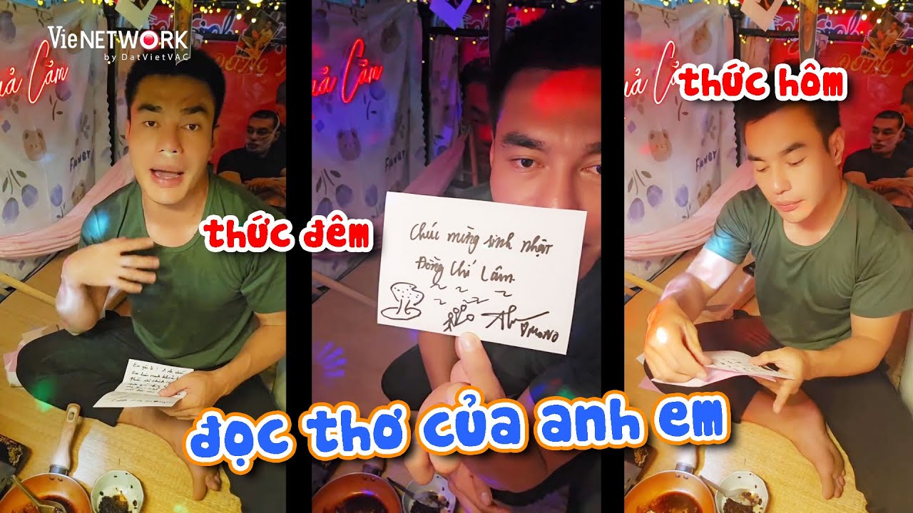 Thu Dĩm Dương Lâm thức đêm đọc từng lá thơ của anh em, cảm động tình đồng chí dù hay bị 