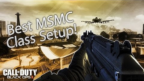 Best MSMC Class Setup! - Black Ops 2: Multiplayer PC [Team Player!]