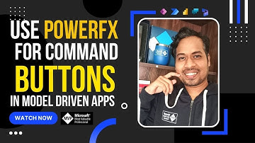 Use PowerFX for Command Buttons in Model driven apps | Dynamics 365 and Power Apps PowerFX