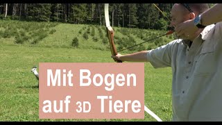 Bogenschiessen Auf Tiere? 3D Bogen Ziele Leitold