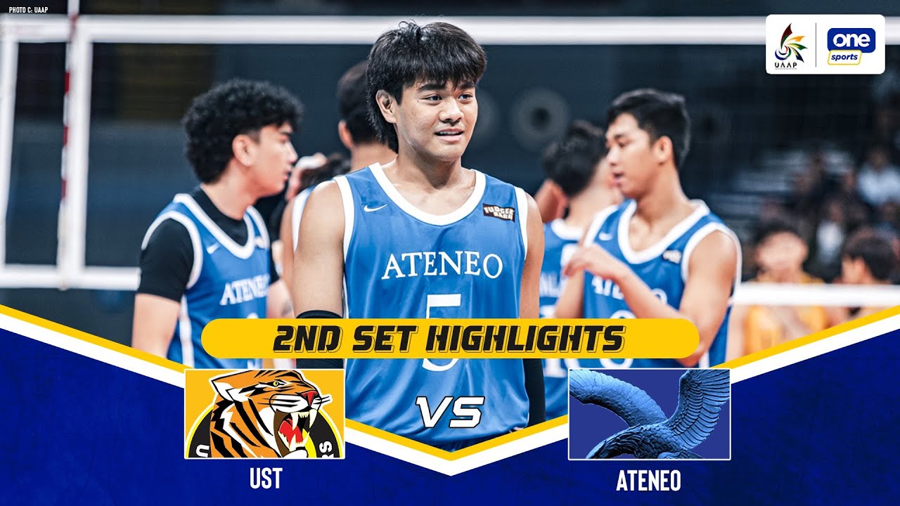UST vs ATENEO | SET 3 GAME HIGHLIGHTS | UAAP SEASON 87 MEN’S VOLLEYBALL ...