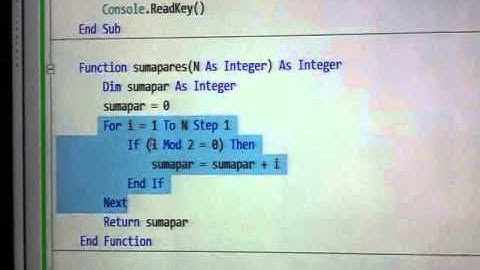 Video Tutorial Visual Basic Estructuras Repetitivas USS