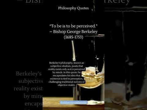 Vídeo: L'idealisme subjectiu de Berkeley i Hume