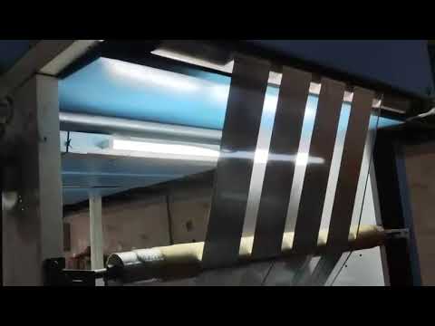 Laminated Film Window Machine demonstration video