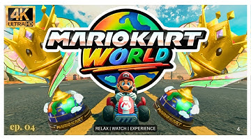 MARIO KART WORLD (4K Switch 2) – Shell Cup 50cc 🐢🏆