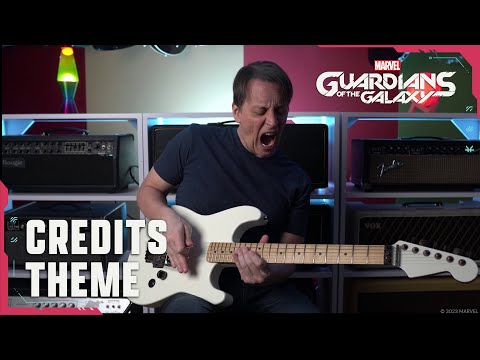 Marvel's Guardians of the Galaxy | Ending Credits Theme - Guitar Playthrough