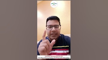 Corporate Accounting Live Class By CA/CMA Santosh Kumar Sir