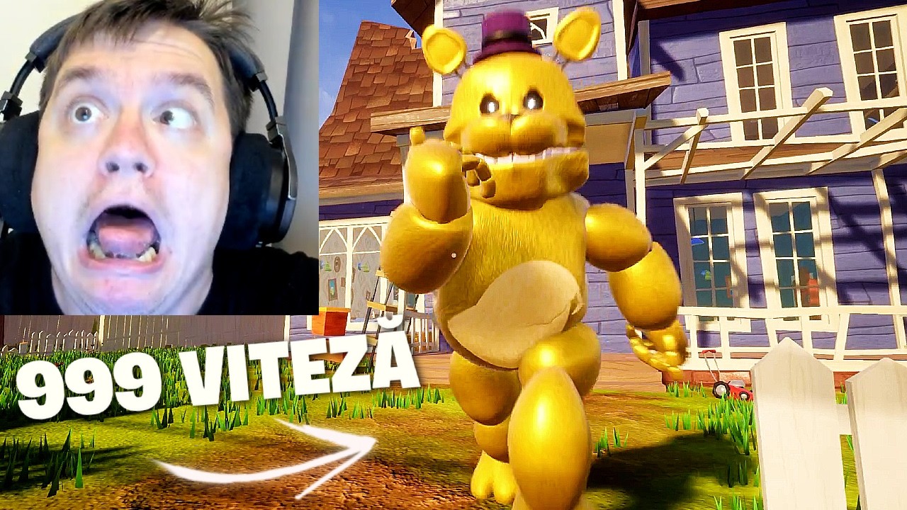 Fredbear Intalneste Hello Neighbor..