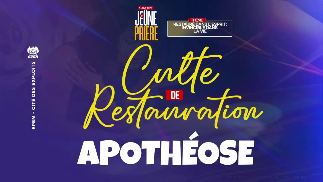 🔥RESTAURÉ DANS L’ESPRIT, INVINCIBLE DANS LA VIE.