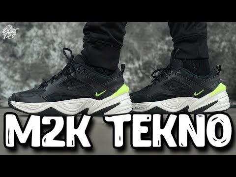 nike tekno black volt