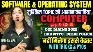Computer 3.0 Batch| Class 2| Software & Operating System| SSC, Railway & Delhi Police| Radhika Mam screenshot 4