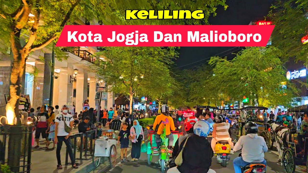 Keliling Kota Yogyakarta Dan Malioboro Di Malam Hari Dari Kota Bantul | Wisata Jogja 2023