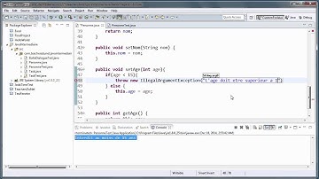 JAVA (Intermédiaire) - 19 - Les exceptions en Java
