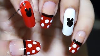 mickey mouse nail easy