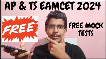 AP & TS EAMCET 2024 || FREE MOCK TESTS || #eamcet2024 #eamcet #eapcet #maths #apeamcet2024