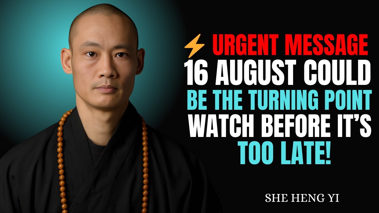 URGENT MESSAGE: 16 AUGUST COULD BE THE TURNING POINT - WATCH BEFORE IT'S TOO LATE! | SHE HENG YI
