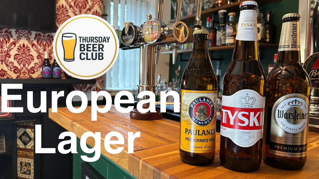 European Lager, Paulaner, Warsteiner & Tyskie Review #beer #foodie #drink