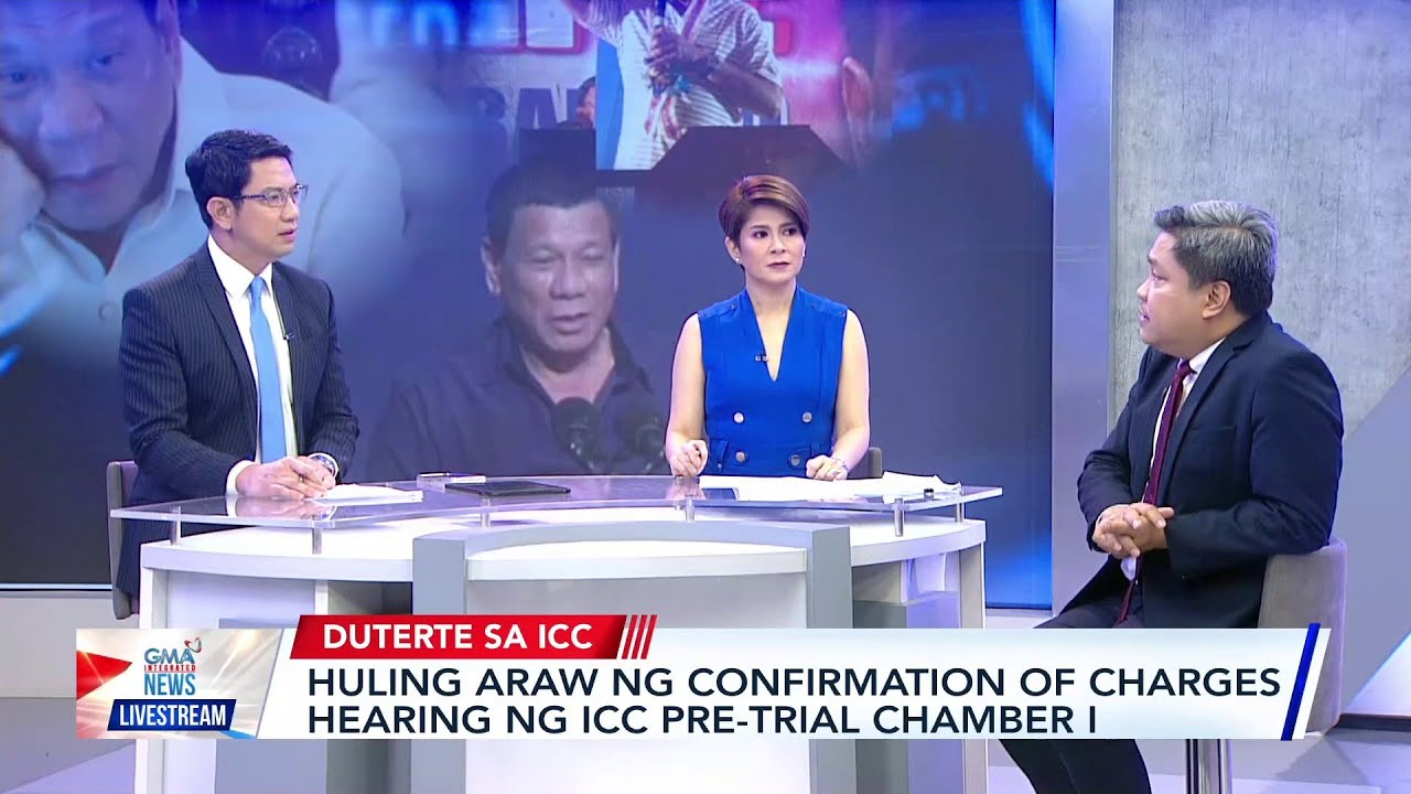 Huling araw ng confirmation of charges hearing ng ICC Pre-Trial Chamber I | GMA Integrated News