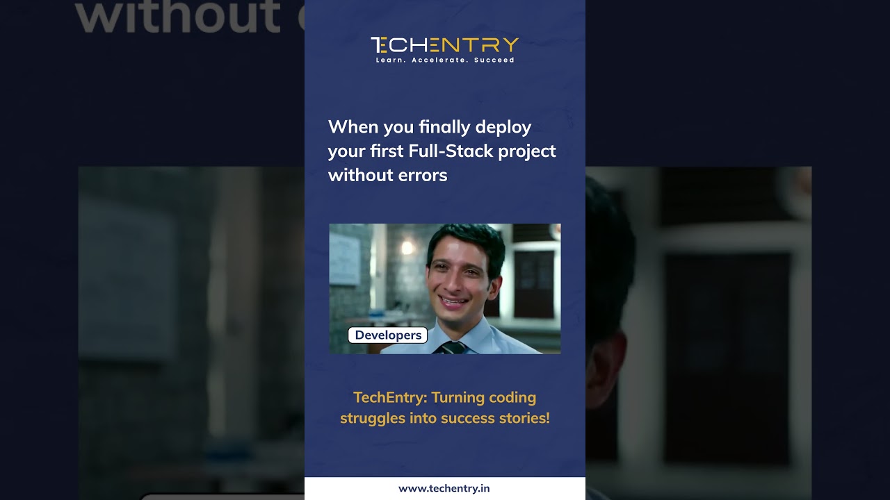 🚀 𝐖𝐡𝐞𝐧 𝐘𝐨𝐮 𝐅𝐢𝐧𝐚𝐥𝐥𝐲 𝐃𝐞𝐩𝐥𝐨𝐲 𝐘𝐨𝐮𝐫 𝐅𝐢𝐫𝐬𝐭 𝐅𝐮𝐥𝐥-𝐒𝐭𝐚𝐜𝐤 𝐏𝐫𝐨𝐣𝐞𝐜𝐭 𝐖𝐢𝐭𝐡𝐨𝐮𝐭 𝐄𝐫𝐫𝐨𝐫𝐬! 🎉 | 𝐓𝐞𝐜𝐡𝐄𝐧𝐭𝐫𝐲