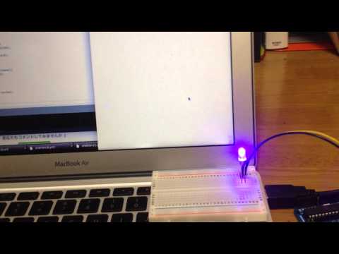 ProcessingとArduinoとの連携のテスト