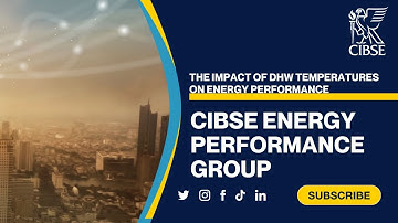 CIBSE Energy Performance Group - The Impact of DHW Temperatures on Energy Performance