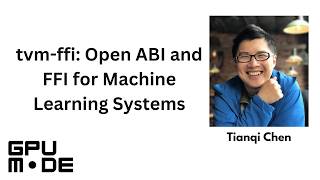 Lecture 94: tvm-ffi
