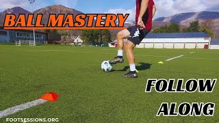 CHALLENGE your FOOTBALL ABILITIES with this BALL MASTERY training SESSION !