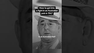 How to get into a pub fight in 1967 #1960s #60s #beer #Archive