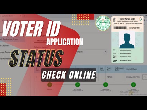 Voter ID Card Application Status Check online  | #voteridcorrection #voteridupdate #easyrobotech