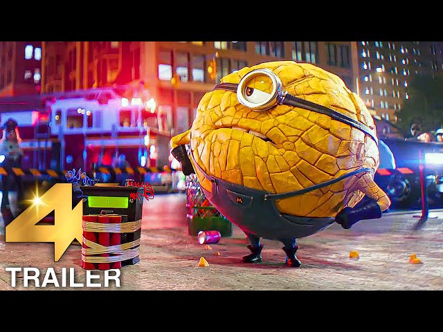 DESPICABLE ME 4 Mega Minions Eats Bomb Scene Trailer (4K ULTRA HD) 2024 class=