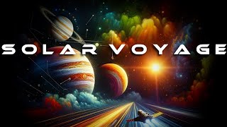 SCIFI futuristic Spacecraft AMBIENT music for RELAXATION, STUDY, SLEEP, GAMING  | Solar Voyage |