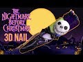 The Nightmare Before Christmas - HALLOWEEN 3D NAIL ART