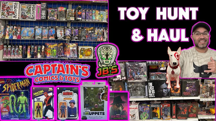 TOY HUNT & HAUL: 1st of' 23! Captain's Comics & Target scores! NECA & Marvel! #actionfigures #toys