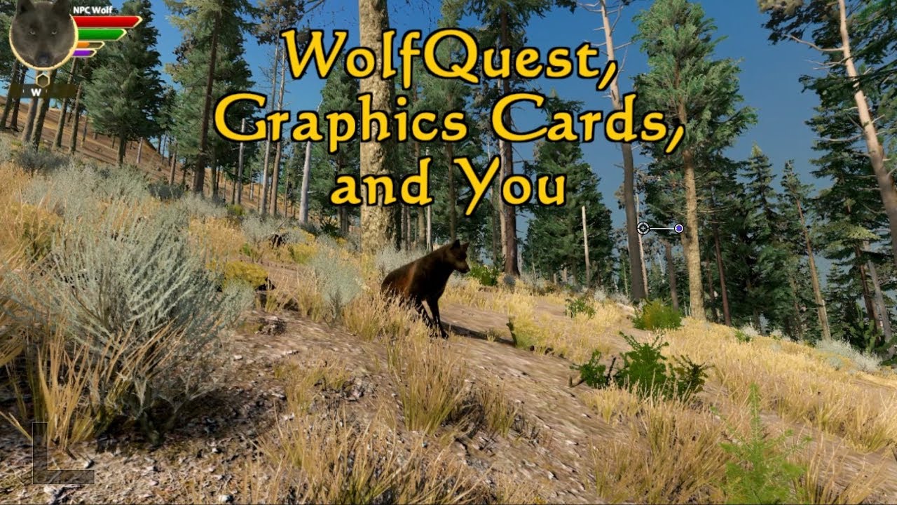 WolfQuest, Graphics Cards, and You
