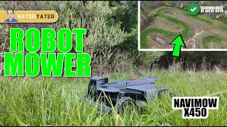 ✅Success &amp; Failure: Testing the Navimow X450 AWD on 1-Foot Tall Grass - Robotic Mower