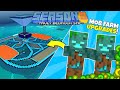 MEGA MOB FARM! Truly Bedrock S5 Ep9 Minecraft Bedrock Survival Let's Play!