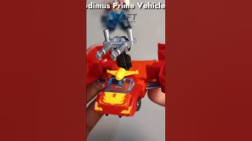 Rodimus Prime Vehicle! Blokees Transformers Defender Version 04 BlindBox Action Figure Unboxing