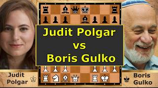 JUDIT POLGAR vs GULKO – Ruthless Central Attack! ♟️🔥 #JuditPolgar #Gulko #chesslegends
